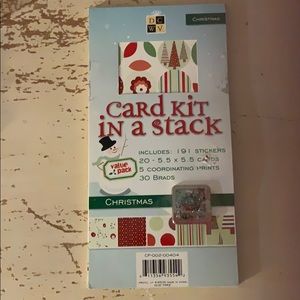 Christmas Card Kit in a Stack